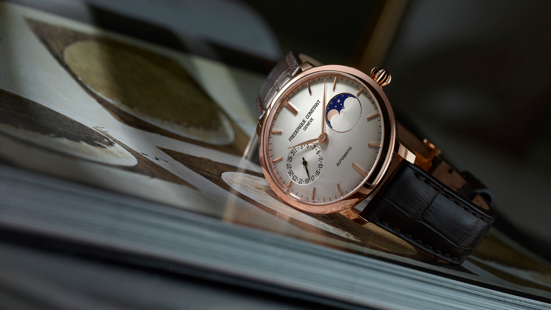 Frederique Constant Slimline collection. Swiss Made Manufacture, Automatic, Quartz watches  for men and women