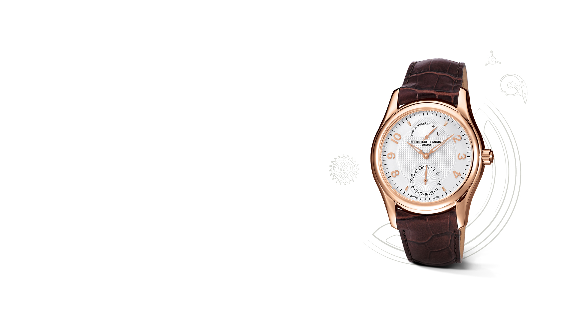 Frederique Constant Runabout Power Reserve Manufacture Watch Caliber 